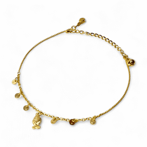 bratara picior zara placata aur 14k