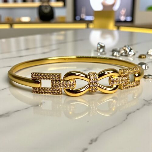 bratara placata aur 18k karina 1