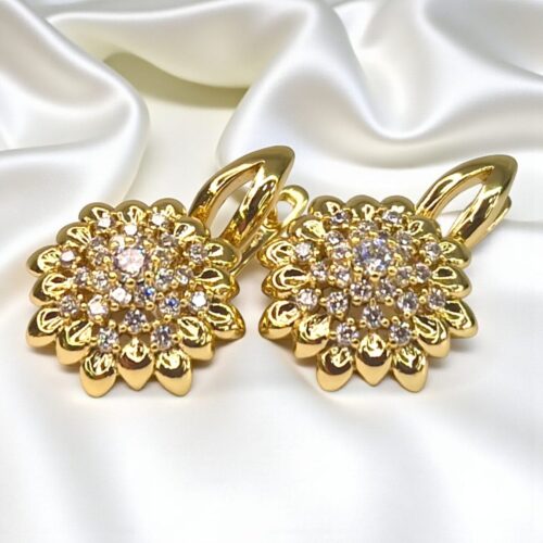 cercei lnola placati aur 18k 1