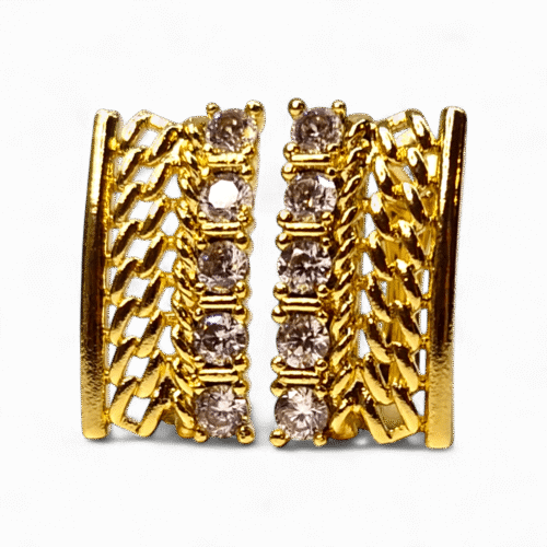 cercei placati aur 14k caterina