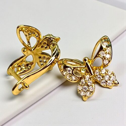 cercei placati aur 14k corina 2