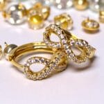 cercei placati aur 14k ramona
