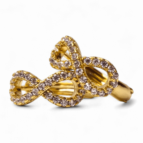 cercei placati aur 14k ramona