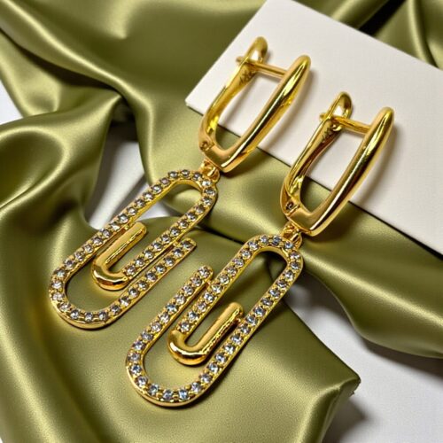 cercei placati aur 18k bela 7