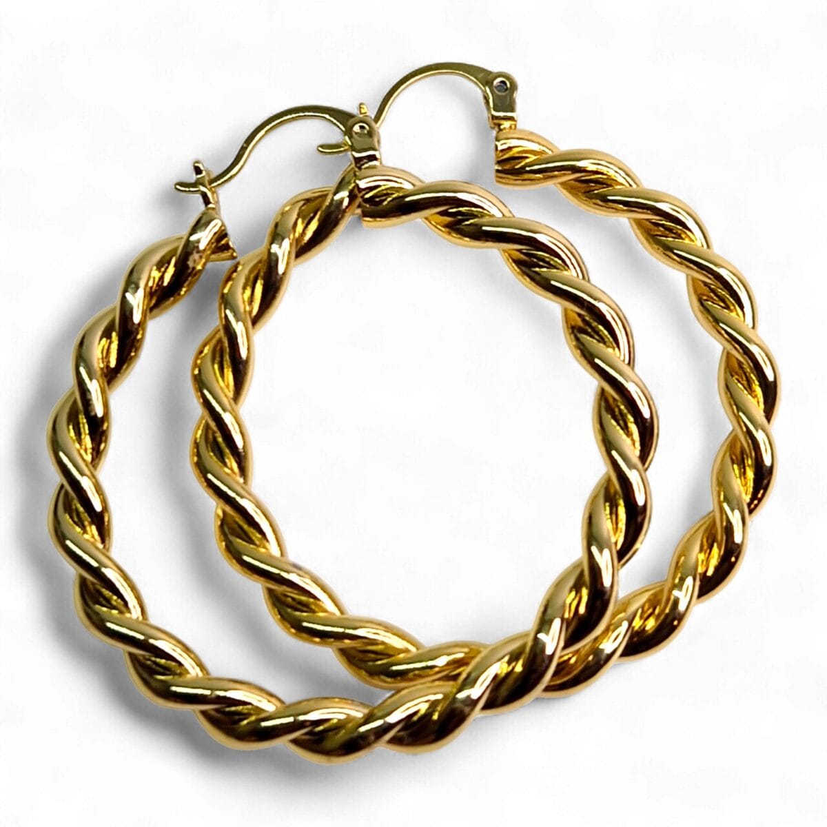 cercei placati aur 18k casiana