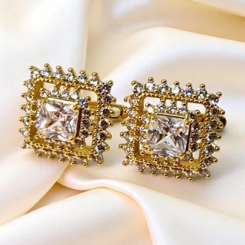 cercei placati aur 18k katherine 3