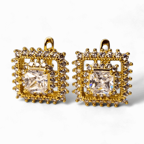 cercei placati aur 18k katherine