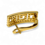 cercei placati aur 18k ramya