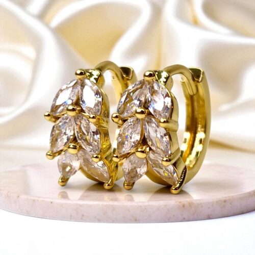 cercei placati aur 18k roxana 1