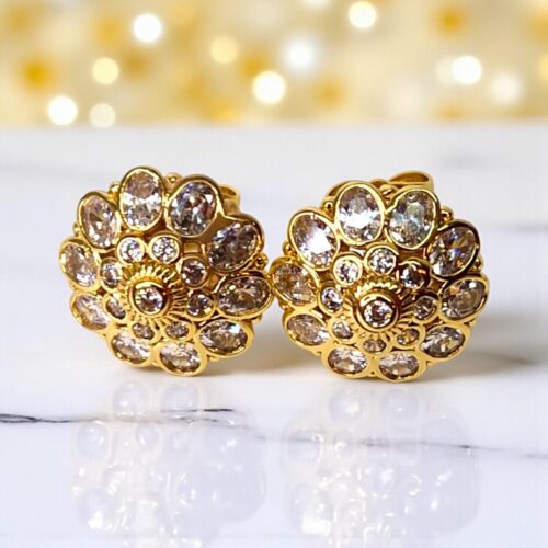 cercei placati aur 18k simone 1