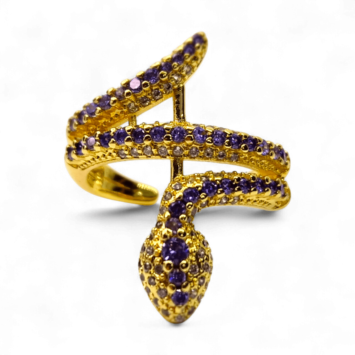 inel kaida blue placat aur 14k inel kaida blue placat aur 14k