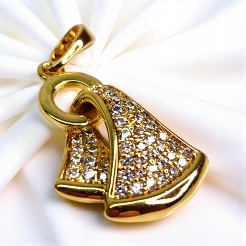 pandantiv placat aur 14k roberta 10