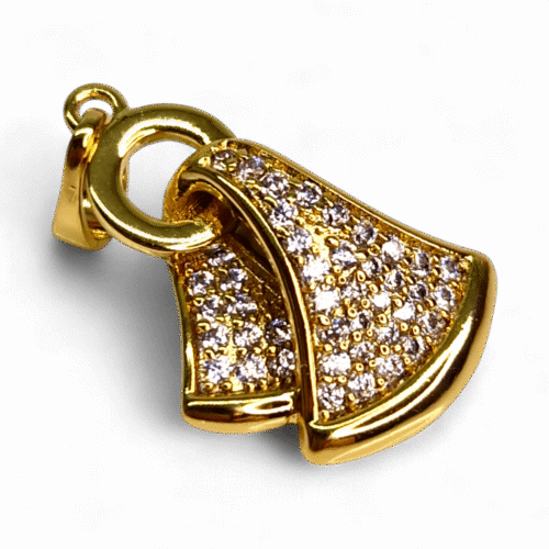 pandantiv placat aur 14k roberta